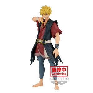 Aza Chōbei DXF-Figur aus Hell’s Paradise, detailreiche Darstellung mit zerrissenem Outfit und entschlossener Pose von Banpresto.