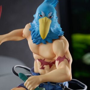 Good Smile Company Pop Up Parade Figur von Sunraku aus Shangri-La Frontier mit Vogelmaske und zwei Dolchen.