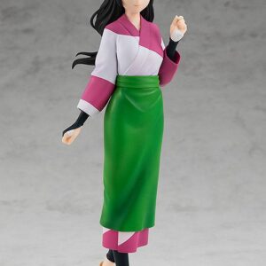 Good Smile Company Pop Up Parade Figur von Sango aus InuYasha im traditionellen weiß-pinken Kimono mit grünem Rock.