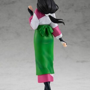 Good Smile Company Pop Up Parade Figur von Sango aus InuYasha im traditionellen weiß-pinken Kimono mit grünem Rock.