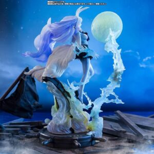 Tamashii Nations One Piece Figuarts ZERO Extra Battle Diorama-Figur von Carrot in Sulong-Form mit Elektro-Effekten und Vollmond.