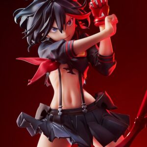 Good Smile Company Kill la Kill Figur von Ryuko Matoi in Transformation Version mit Scherenklinge und rissiger Diorama-Base.