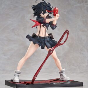 Good Smile Company Kill la Kill Figur von Ryuko Matoi in Transformation Version mit Scherenklinge und rissiger Diorama-Base.