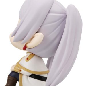 MegaHouse Frieren Look Up Chibi-Figur von Frieren mit schmollerndem Droopy Face Gesichtsausdruck und nach oben gerichtetem Blick.